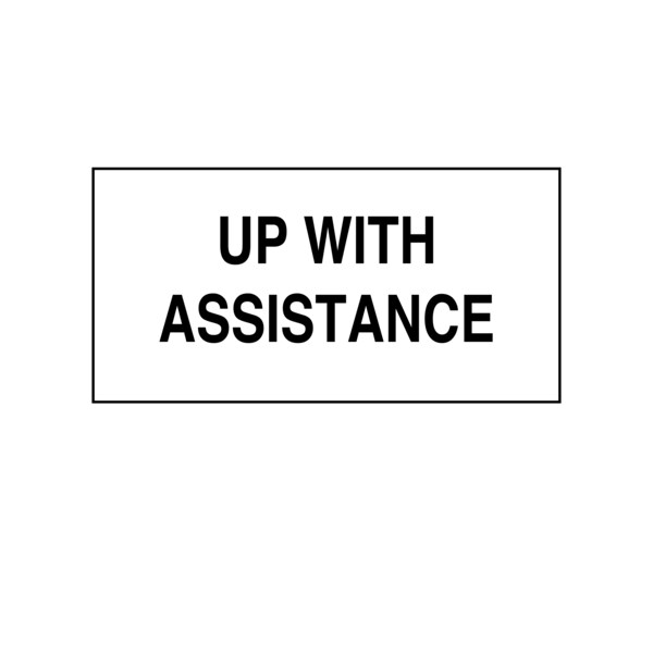 Printed Chart Tape - Up With Assistance